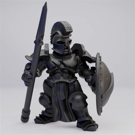 Hot Goblin 暴風騎士槍構えC ミニチュア ホットゴブリン 戦士フィギュア