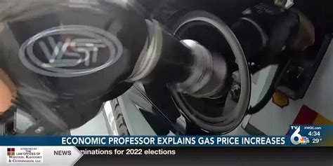 Local economic professor explains cause of spiking gas prices