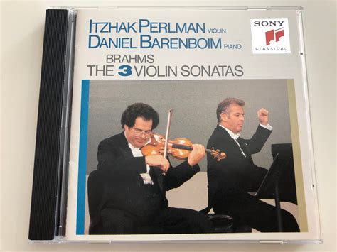 Johannes Brahms - The 3 Violin Sonatas / Itzhak Perlman Violin, Daniel ...