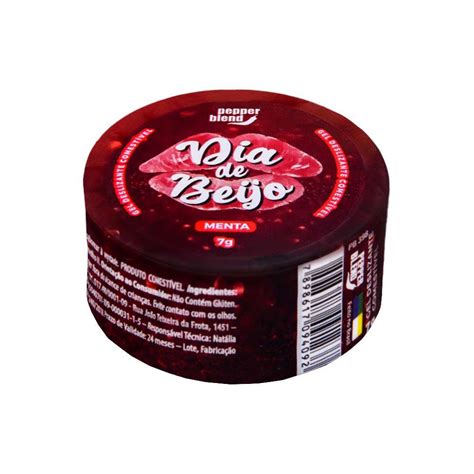 Dia De Beijo Sabor Menta 7g Pepper Blend Distribuidora Hot Flowers