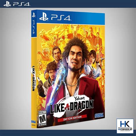 Ps4 Yakuza Like A Dragon Day Ichi Steelbook Edition Hkconsole