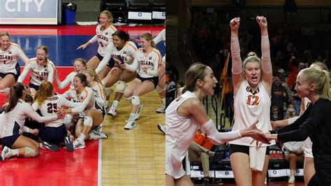 2022 Naia Womens Volleyball Semifinal Uj Vs Midland Youtube