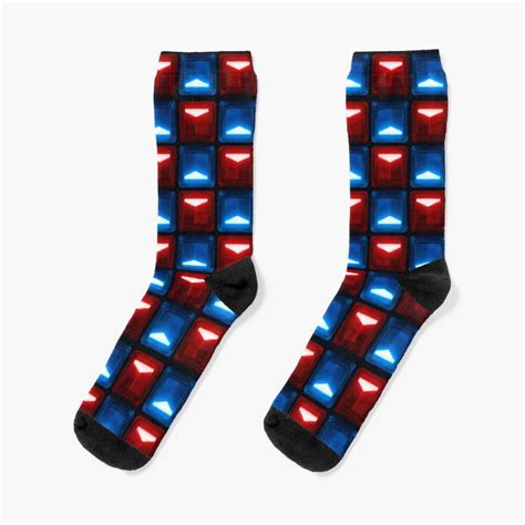 Beat Saber V2 Block Pattern Socks For Sale By Jessysketches Redbubble