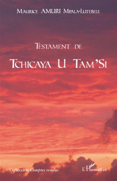 Testament De Tchicaya U Tam Si