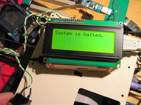 Raspberry Pi, I2C LCD screen and Safe Power Down button