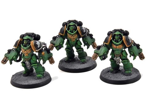 Games Workshop Space Marines 3 Aggressors 3 Well Painted Warhammer 40k