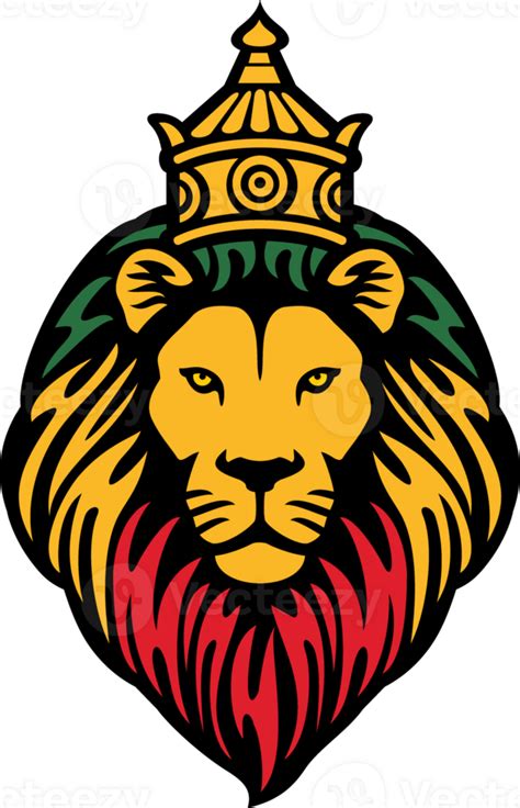 The Lion Of Judah Head With Crown PNG Illustration 23974943 PNG