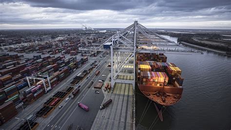 Georgia Ports Authority Gpa Handles Teus In January