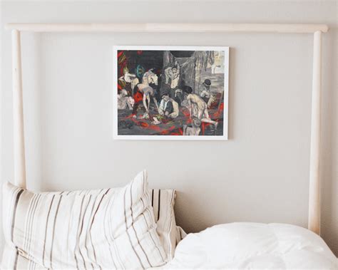 Male Nude Art Altered Painting Original Artwork Giclée Etsy