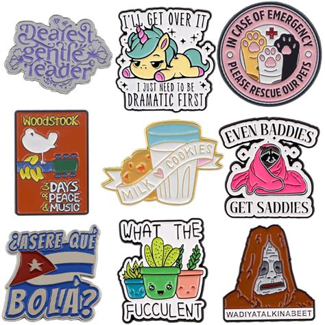 Аксессуары, булавки для рюкзаков, портфелей, значки, милые ...