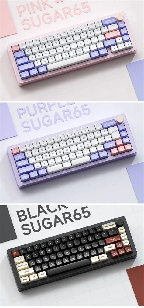 Sugar Arrangement Hot Plug Mechanical Keyboard Key Wired G Wireless Bt Aluminum