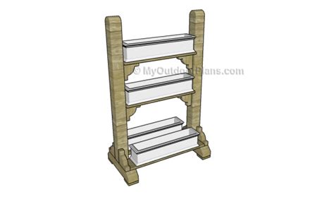 Garden Plant Stand Plans Myoutdoorplans Free Woodworking Plans And Projects Diy Shed