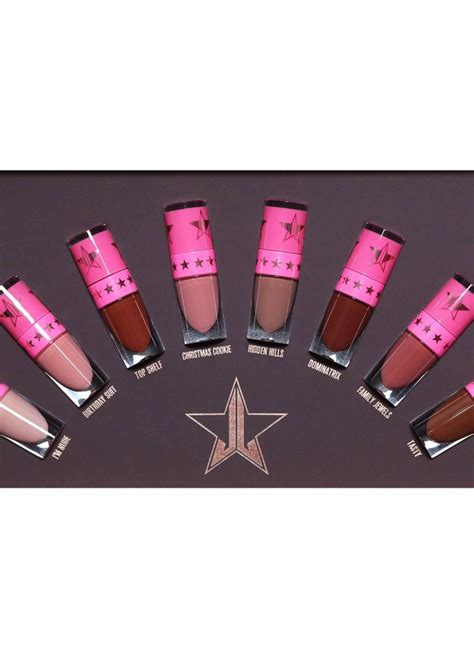 Jeffree Star Cosmetics Nude Mini Bundle Vol 2 набор жидких матовых губных помад Pinkstar