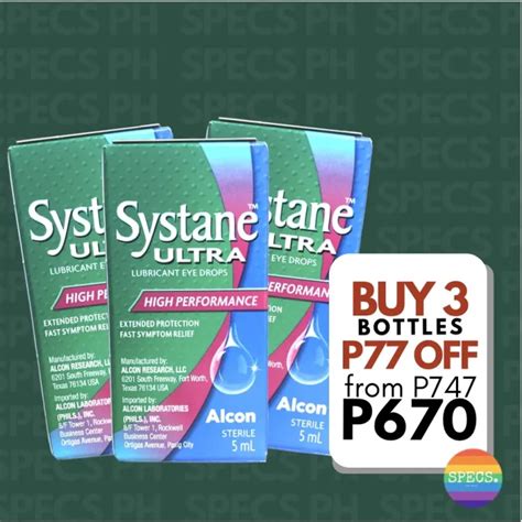 Alcon Systane Ultra Lubricant Eye Drops Solution 5ml Lazada Ph