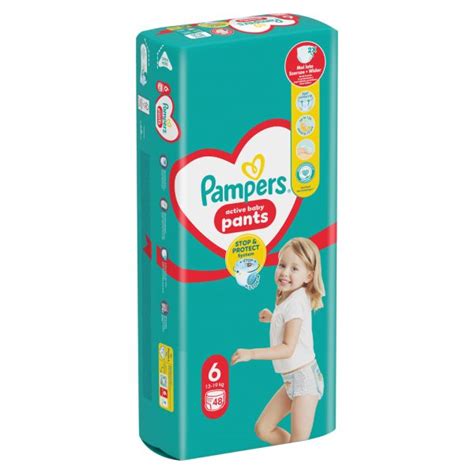 Гащички Pampers Pants 6 (15+ кг.) – 48 броя - D Zone