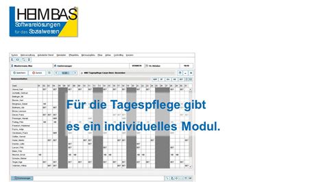 Warum Heimbas Eine Software Aus Einem Softwarehaus Mit Einer Datenbank