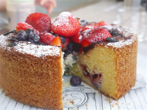 Torta De Frutos Rojos En Pasos Estilo R Stica