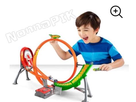 Promo Hot Wheels Power Shift Raceway Track Race Vehicles Set Diskon Di Seller Qairina