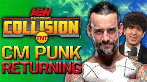 Cm Punk Returning At Aew Collision Ecw Legend Makes Dynamite Debut