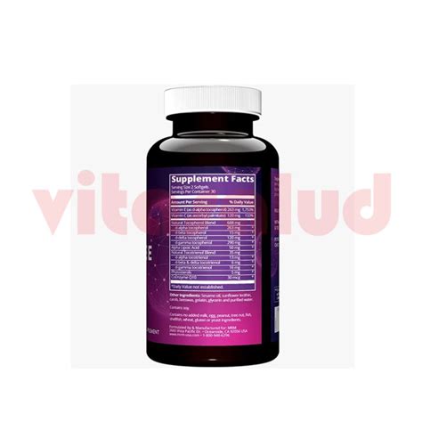 MRM NUTRITION COMPLETE E 60 SOFTGELS Vitasalud