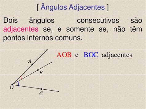Angulos Consecutivos E Adjacentes - RETOEDU
