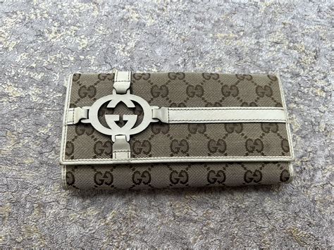 Gucci Authentic Woman Leather Wallet - Gem