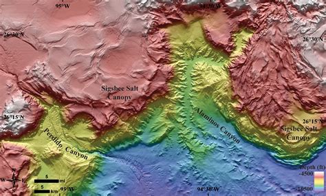 northern gom deepwater bathymetry grid   seismic bureau