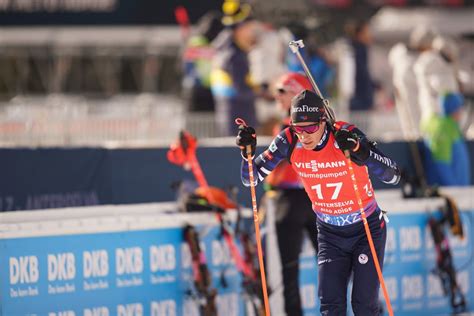 Biathlon Vebjoern Soerum compatissant après la quatrième place de