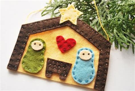 40+ Beautiful Nativity Craft Ideas - FeltMagnet