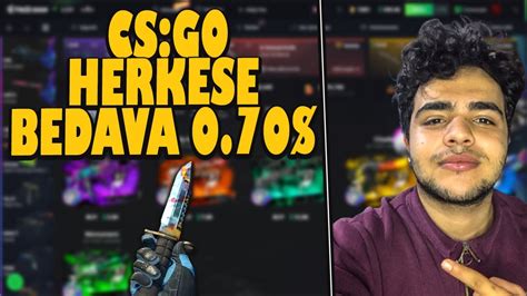 CS GO HERKESE BEDAVA 0 70 VEREN SİTE CS GO PROMO CODE YouTube