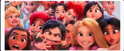 Wreck-It Ralph2: Disney Princess selfies Photo's 2 by blueappleheart89 ...