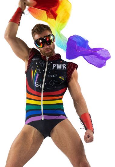 Rainbow Leather Cowboy Chaps Men Gay Pride Assless Chaps