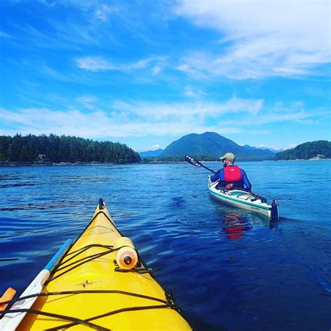 Kayaking In The Clayoquot Sound West Of Vancouver Island Tofino One