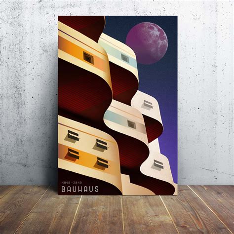 Poster Bauhaus Tel Aviv - Bauhaus Movement – Original Design Icons