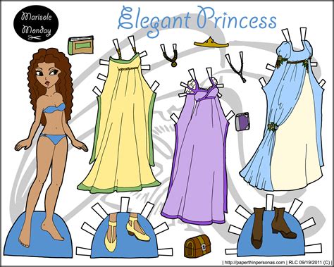 Disney Princess Paper Dolls To Print