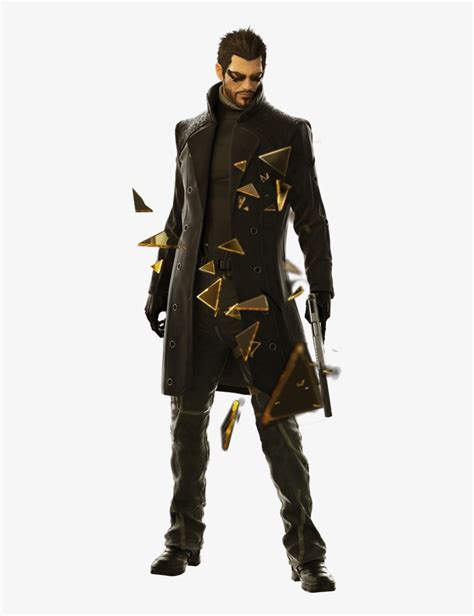 Adam Jensen Deus Ex Mankind Divided Png Transparent Png X