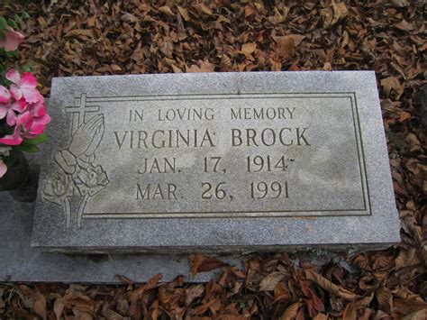 Virginia Brock (1914-1991) - Find a Grave Memorial