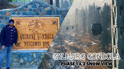 Gulmarg Gondola Ride Gondola Phase Cable Car Kashmir Tour