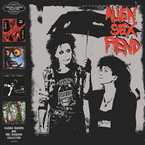 Alien Sex Fiend Classic Albums And Bbc Sessions Collection Box Set Cd Tumbas Eternas