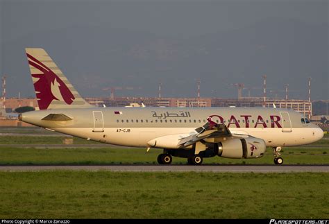 A7 CJB Qatar Airways Airbus A319 133 LR Photo By Marco Zanazzo ID