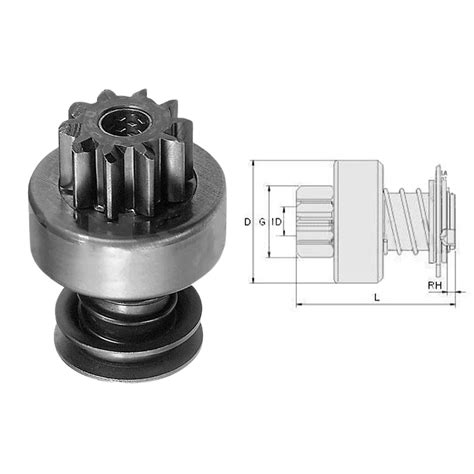 Impulsor de Partida Mercedes Benz Caminhão CheckmatParts