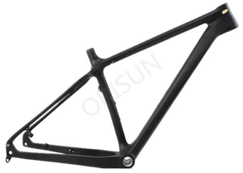 Lightweight Fat Tire Bike Frame , Carbon Fat Frame Internal Cable Routing