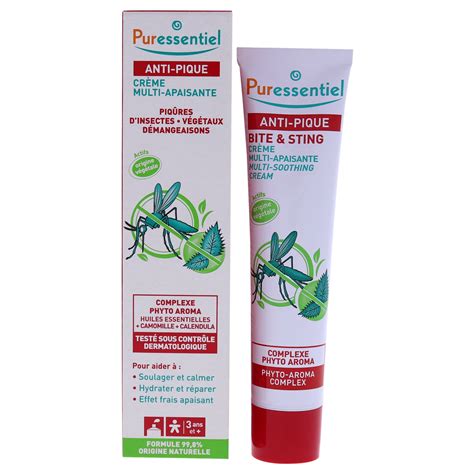 Puressentiel Bite And Sting Creme Anti Itch Relief Body Cream 1 4 Oz