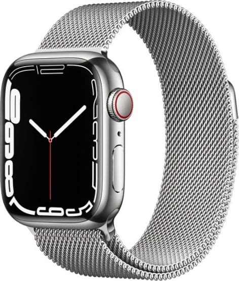 Apple Watch Series 7 Stainless Steel 45 mm (GPS + Cellular) Price in ...
