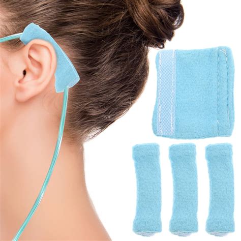 POPETPOP 4Pcs Nasal Cannula Ear Cushions Soft Oxygen Ear Protectors