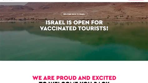 Israel Lanza Una Web Sobre Las Restricciones Del COVID