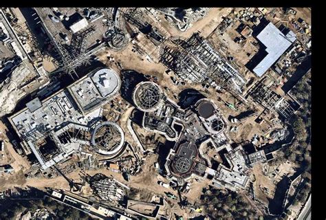 Star Wars Galaxys Edge Aerial Photographs Show Wide Range Of