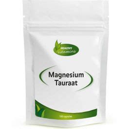 Magnesiumtaurat | Vitaminesperpost.nl