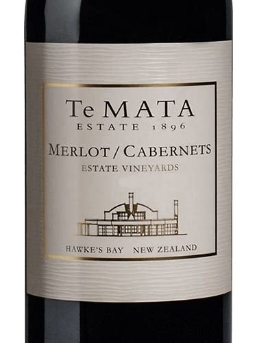 Te Mata Estate Vineyards Merlot Cabernets Vivino Australia