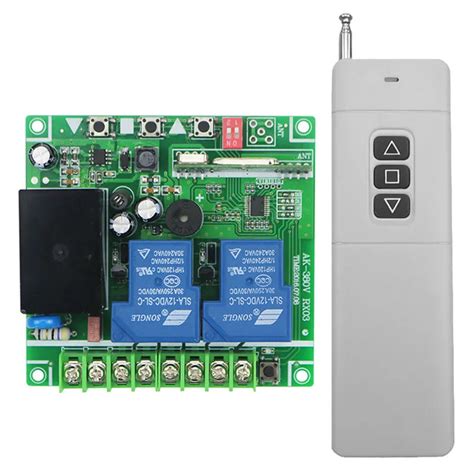 Ac 220 V 240 V 250v 380v 2 Ch Rf Wireless Remote Control High Quality